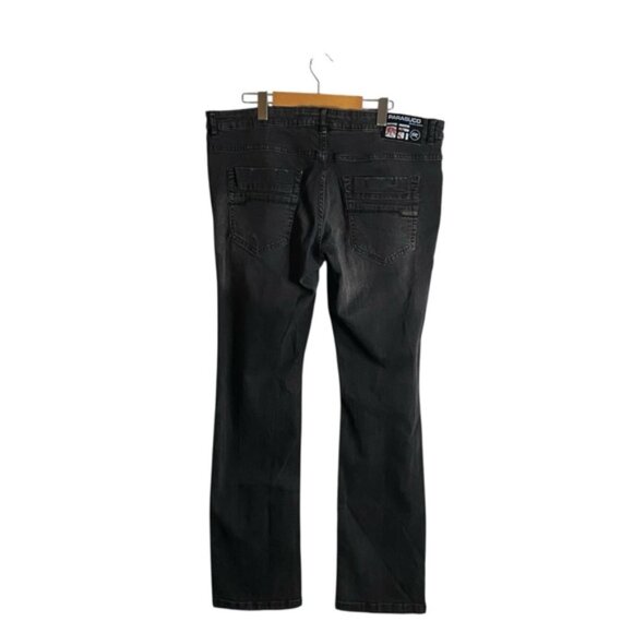 Vintage Parasuco Men's Black Straight Leg Denim Jeans - Picture 8 of 8